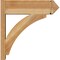 Ekena Millwork Thorton Rough Sawn Arts and Crafts Outlooker, Western Red Cedar, 8"W x 26"D x 26"H OUT08X26X26THR03RWR - alternate 3